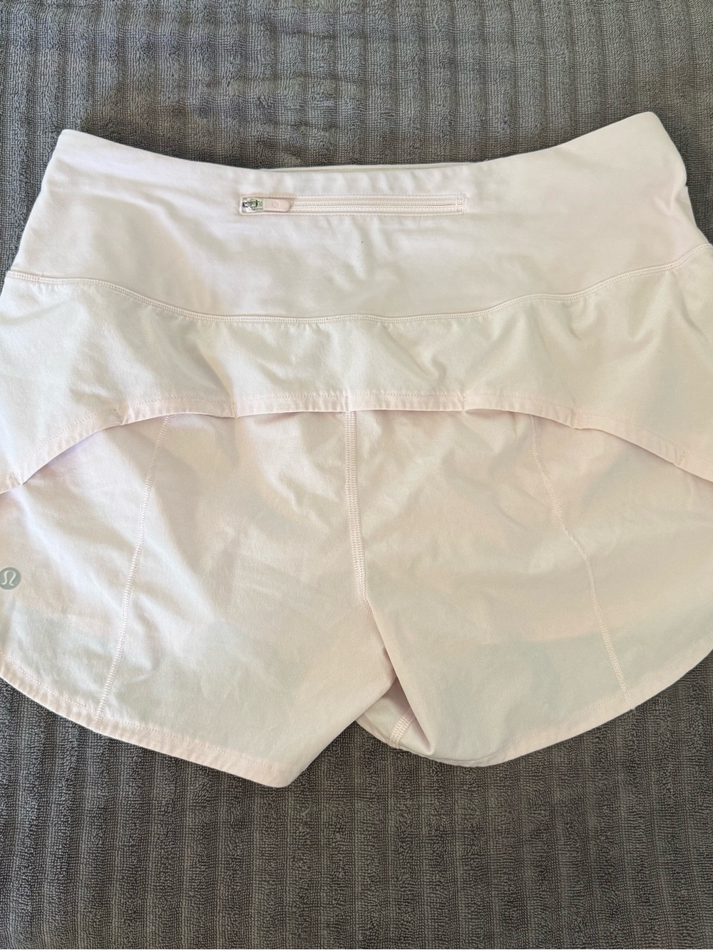 Lululemon Women’s Light Pink High Rise Speed Up Shorts